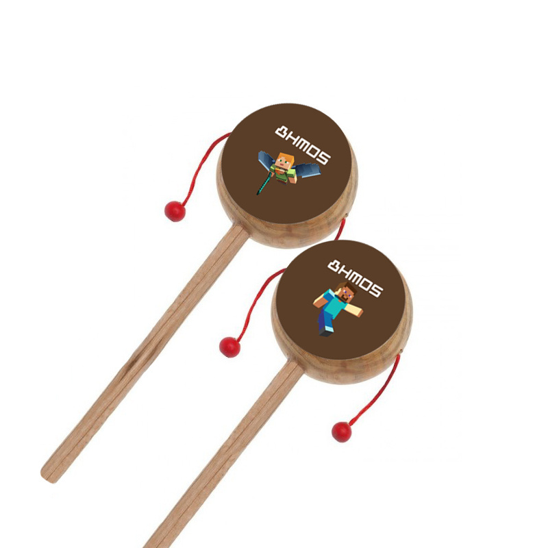 Ξύλινο Τυμπανάκι με όνομα Minecraft