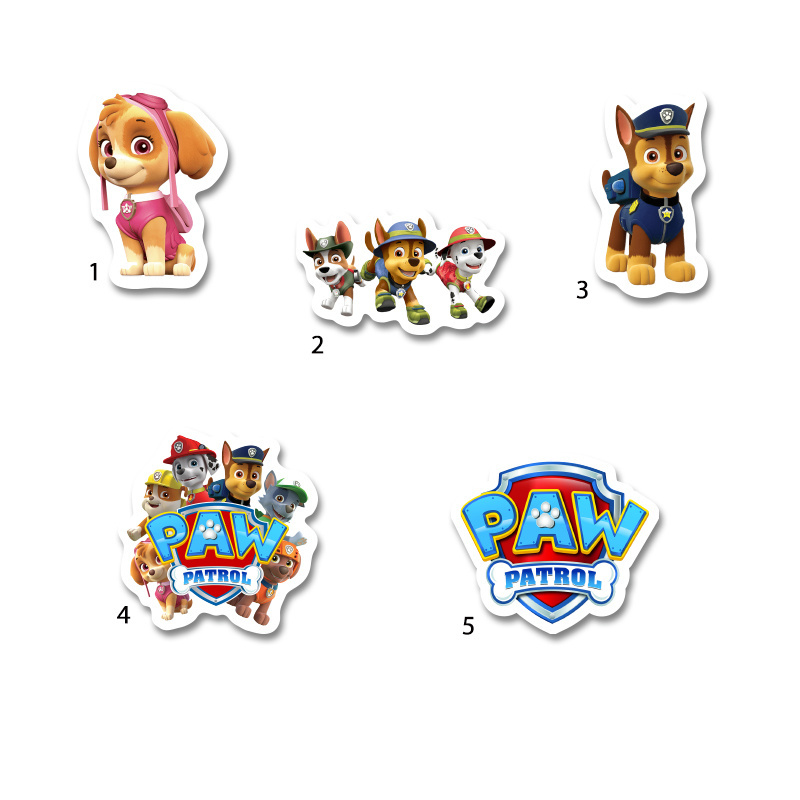 Διακοσμητική φιγούρα Paw Patrol 5cm Ξύλινη/1τμχ