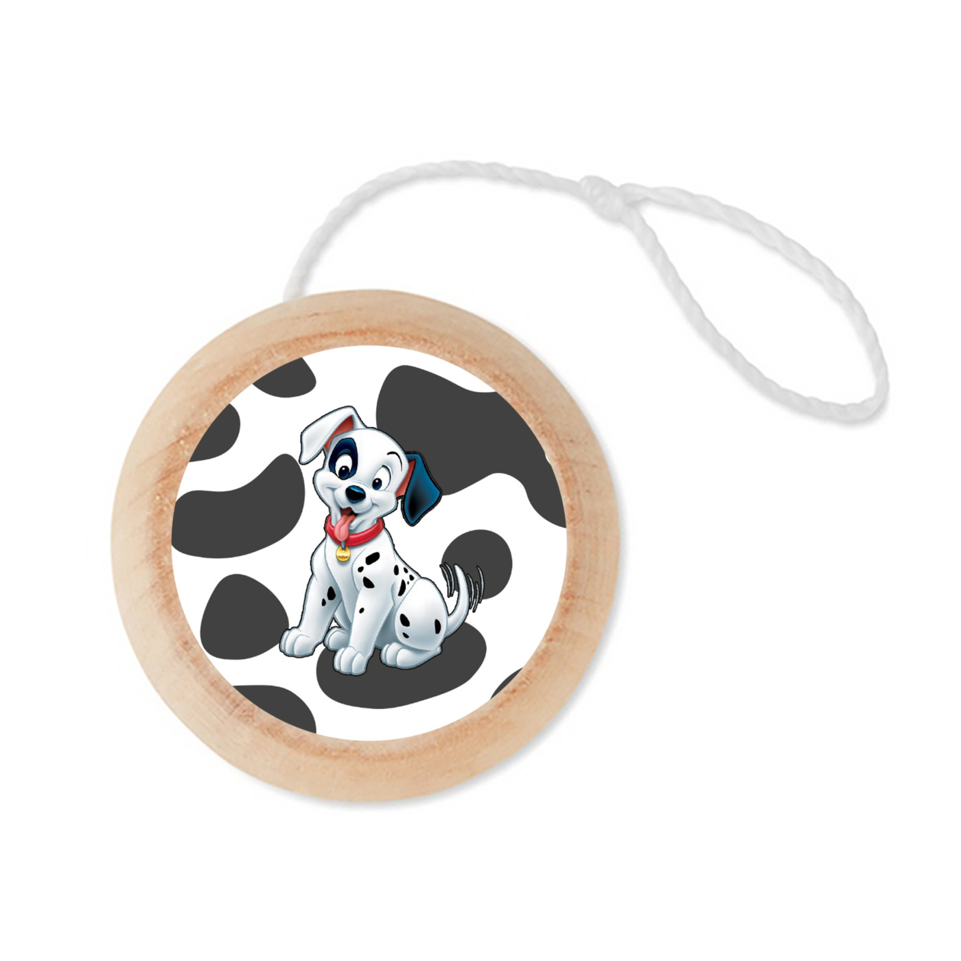 Ξύλινο Γιο – Γιο με όνομα 101 Σκυλάκια Δαλματίας