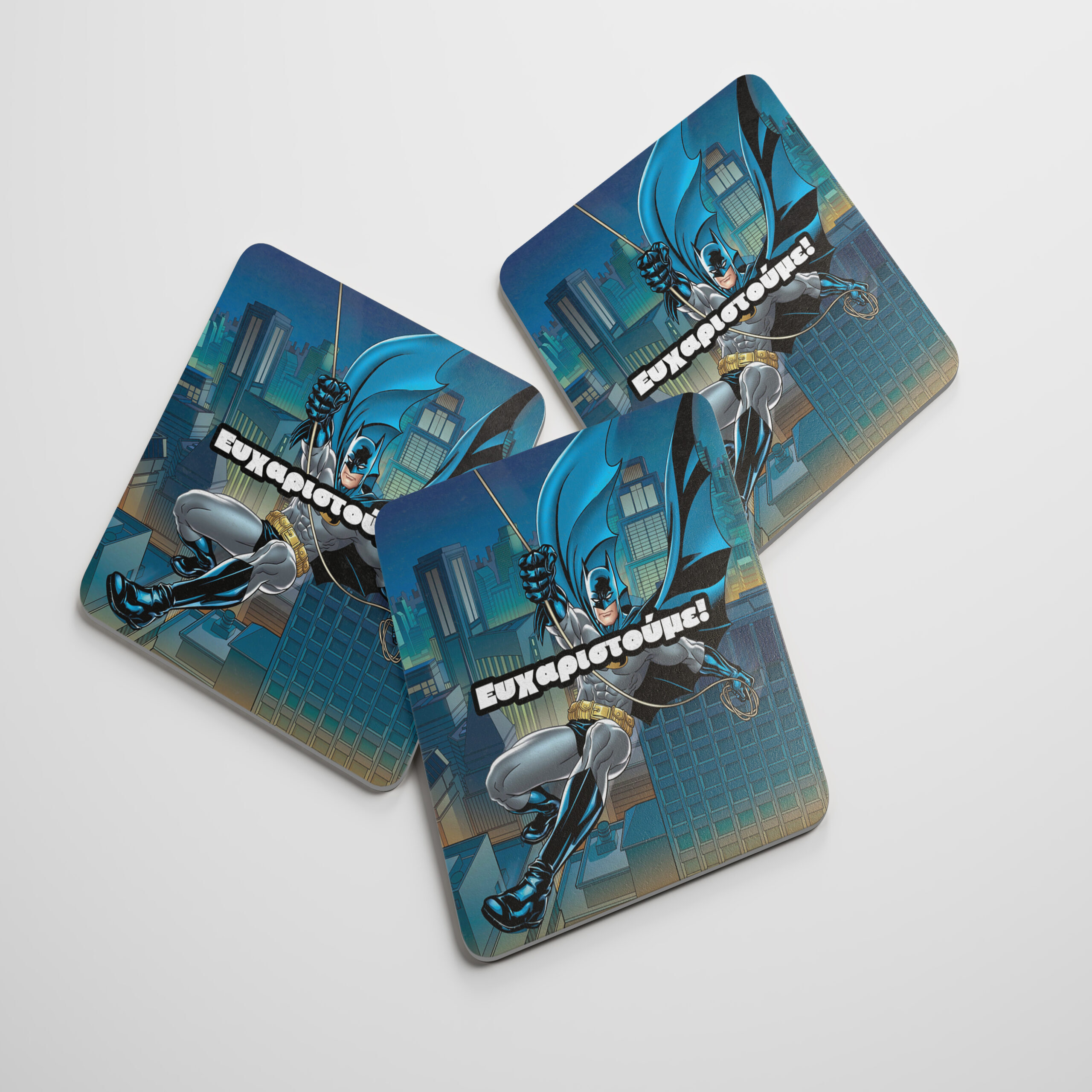 Σουβέρ χάρτινο Batman/8τμχ