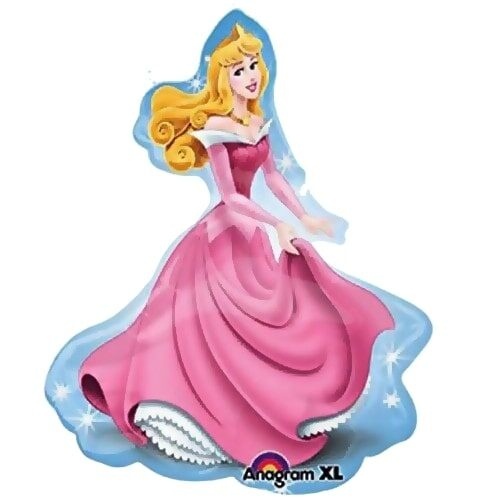 Μπαλόνι Φοιλ Μινι 14 σχήμα Sleeping Beauty / 25x33 εκ