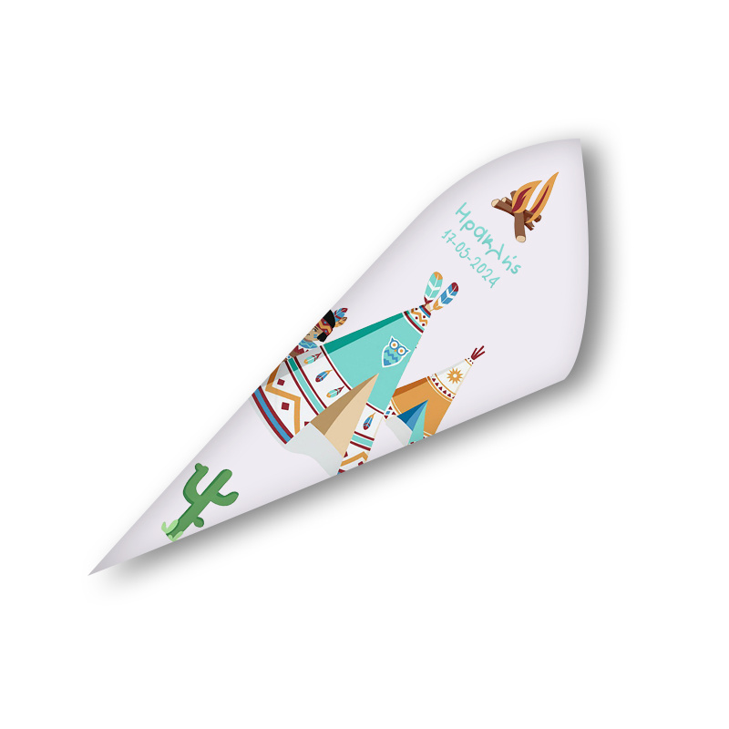 Χωνάκια για ζαχαρωτά με όνομα Ινδιάνος