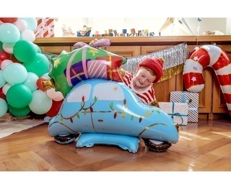 Μπαλόνι Φοιλ με Βάση Αυτοκίνητο 90x72 εκ - Image 2