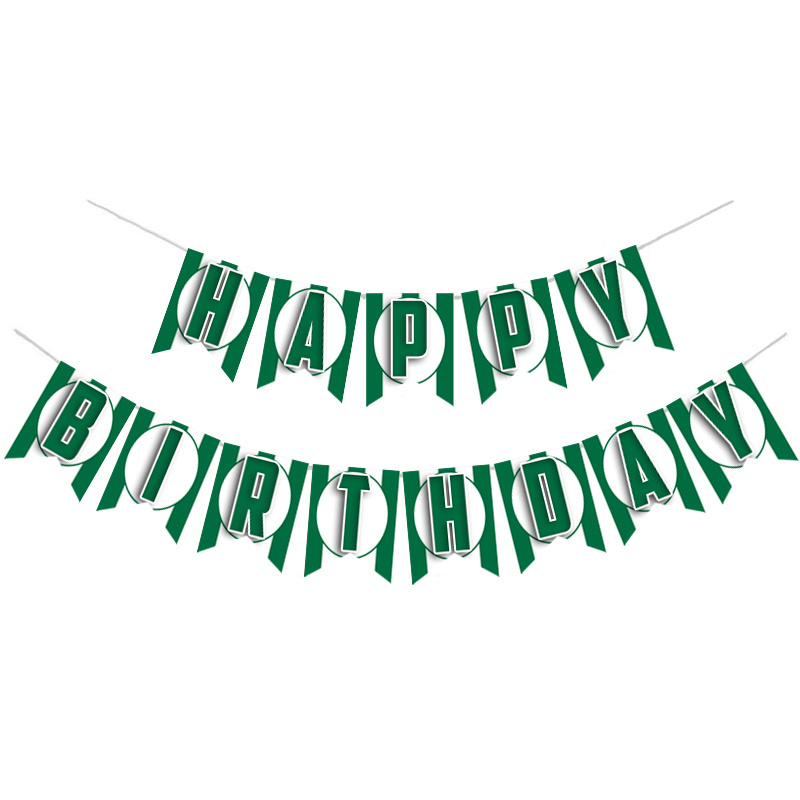 Γιρλάντα Γράμματα Παναθηναϊκός Happy Birthday