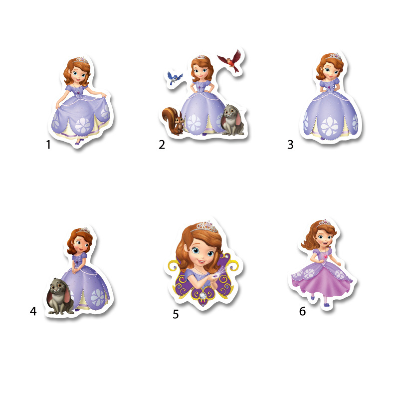 Διακοσμητική φιγούρα Πριγκίπισσα Σοφία 5cm Ξύλινη/1τμχ