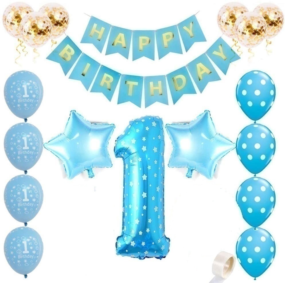 Baby Boy 1st Birthday Party