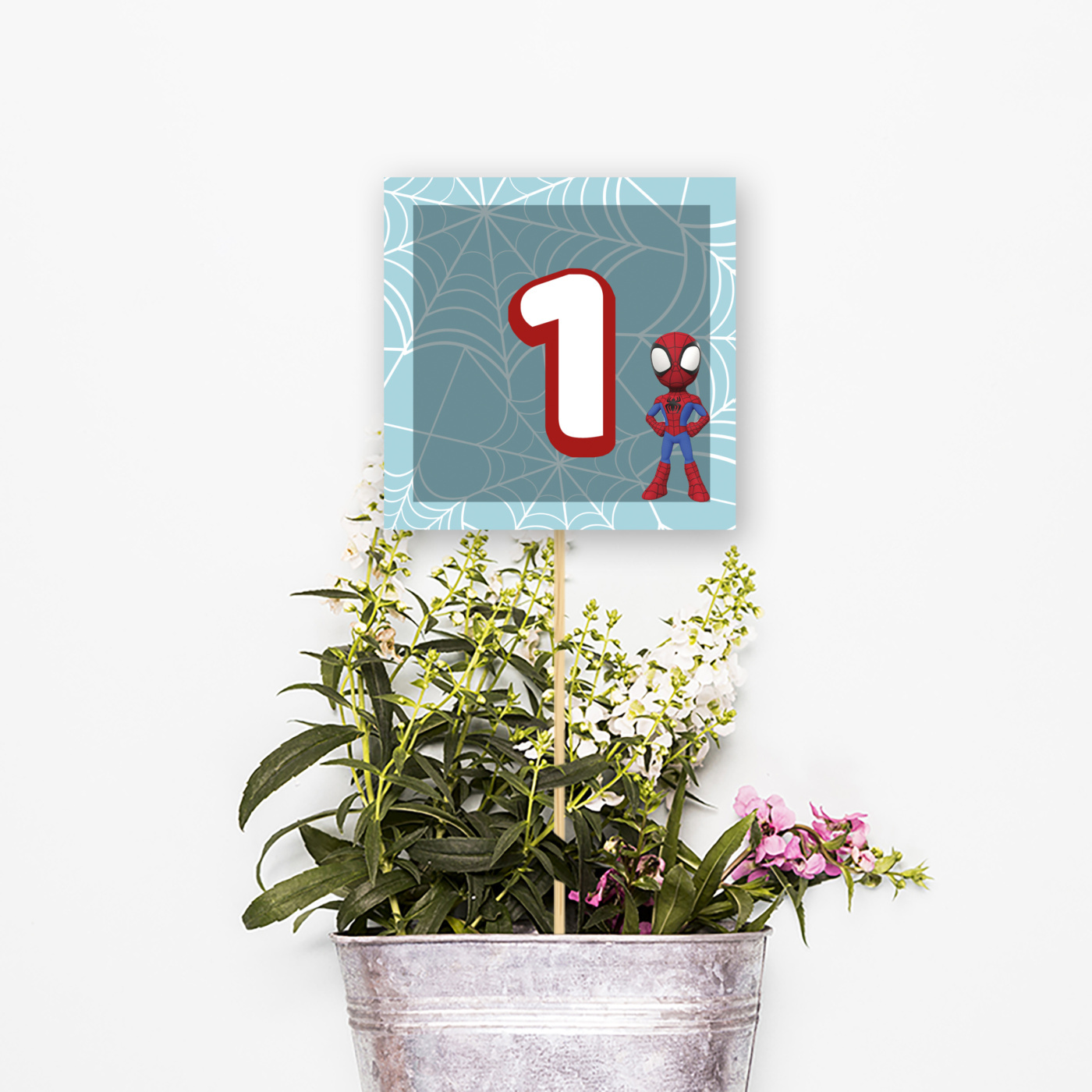 Αρίθμηση τραπεζιού Spidey τετράγωνο