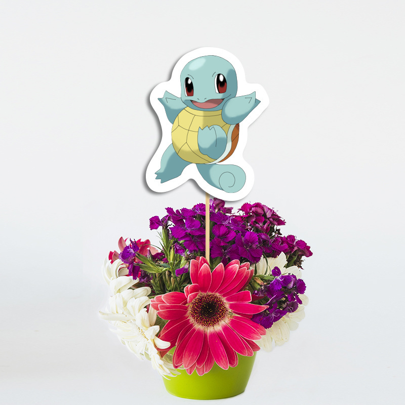 Διακοσμητικό Topper Pokemon χάρτινο 20cm