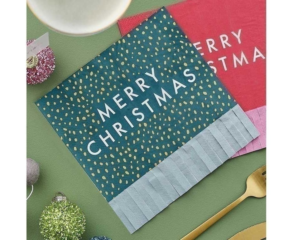 Χαρτοπετσέτες Merry Christmas / 16 τεμ
