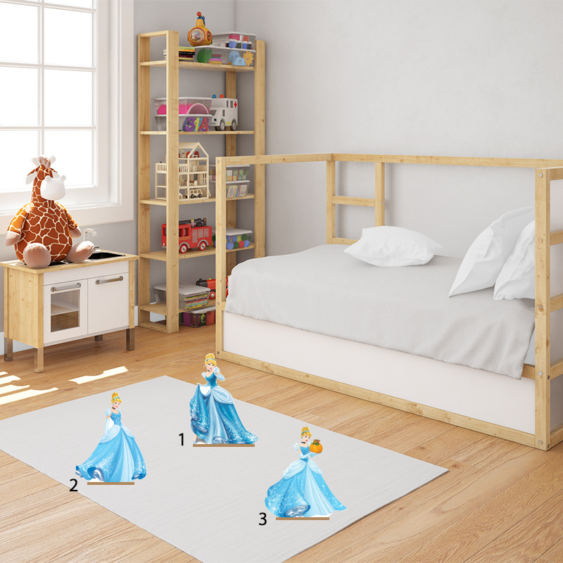 Διακοσμητική φιγούρα Σταχτοπούτα 20cm Ξύλινη με βάση/1 τμχ