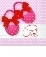 Χαρτοπετσέτες φαγητού 33εκ Girl /20τεμ