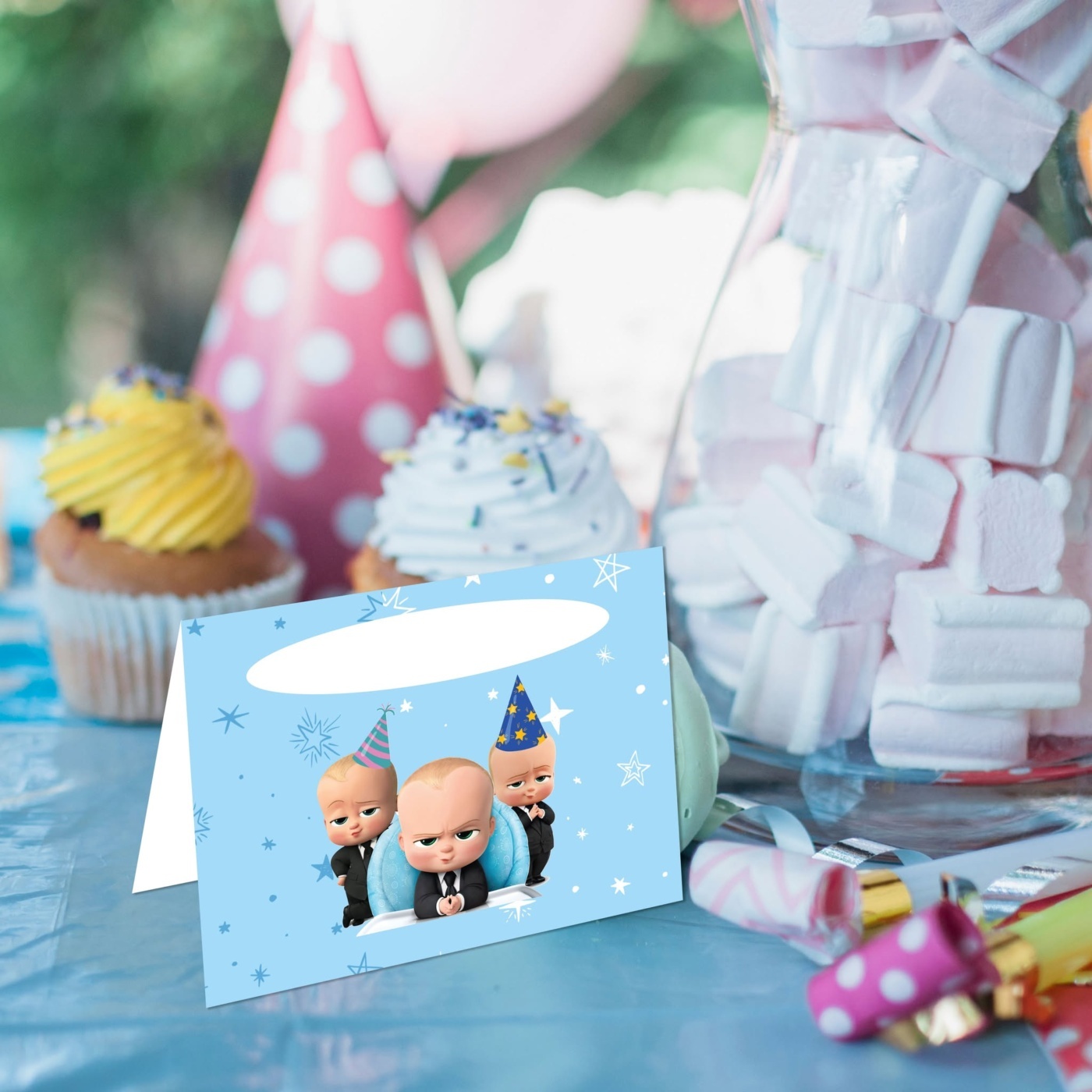 Καρτελάκι Μπουφέ Baby Boss/ 6τμχ