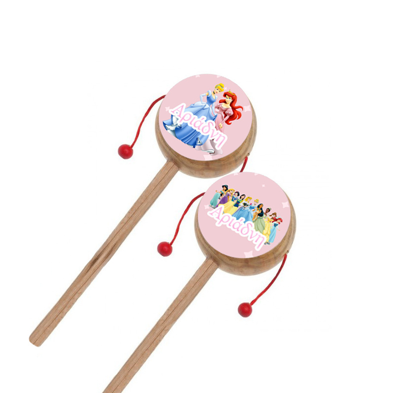 Ξύλινο Τυμπανάκι με όνομα Princess
