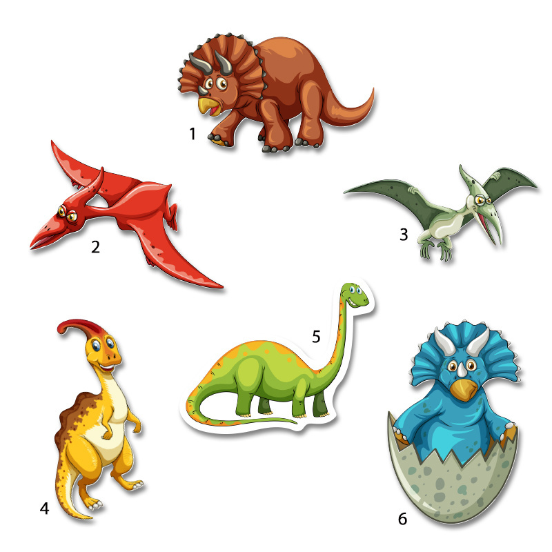 Διακοσμητική φιγούρα Δεινόσαυροι 10cm Ξύλινη/1τμχ