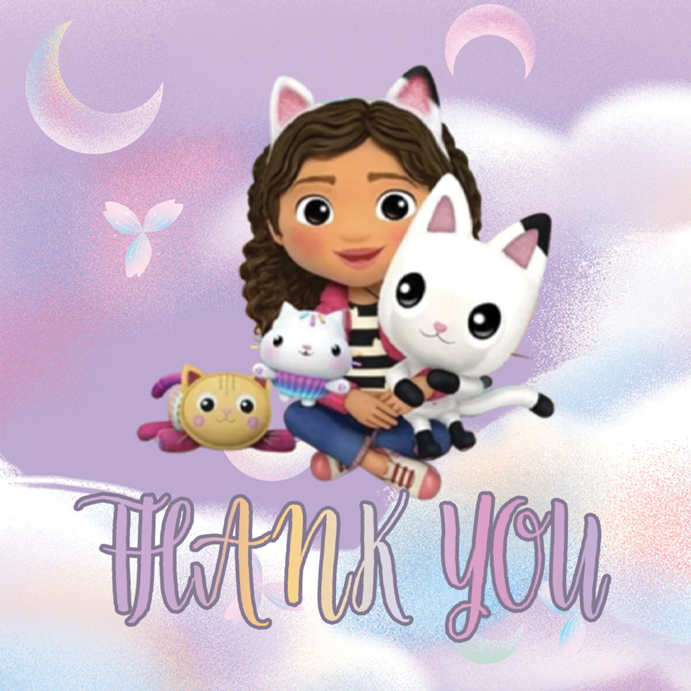 Σουβέρ χάρτινο Gabby's Dollhouse / 8τμχ