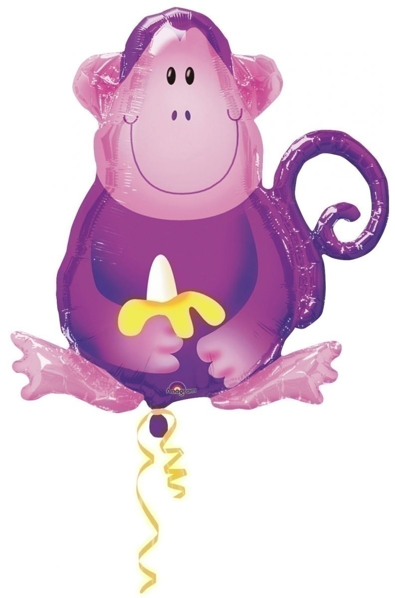 Φοιλ Σχήμα Jungle Party Monkey