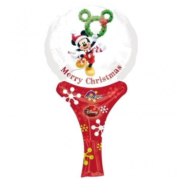 Φοιλ Minishape Inflate Mickey Merry Christmas
