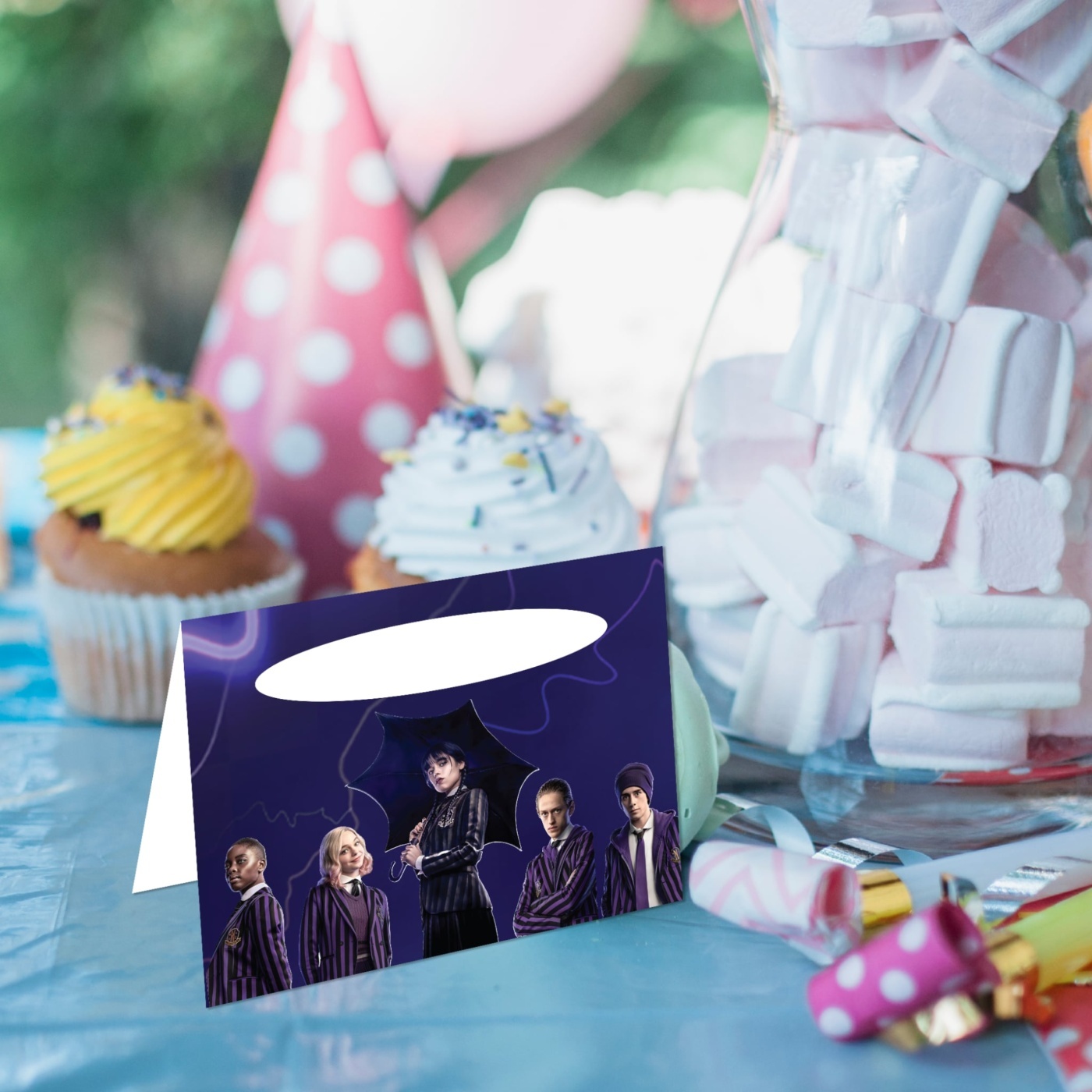 Καρτελάκι Μπουφέ Wednesday/ 6τμχ