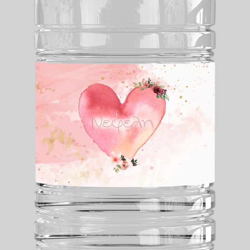 Ετικέτες νερού με όνομα 1st Birthday girl / 8 τμχ