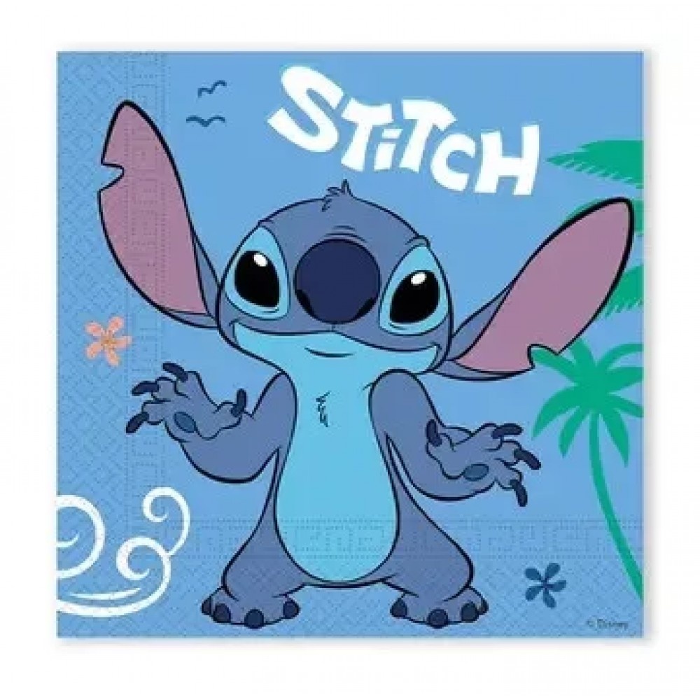 Χαρτοπετσέτες Φαγητού Lilo & Stitch / 20 τμχ