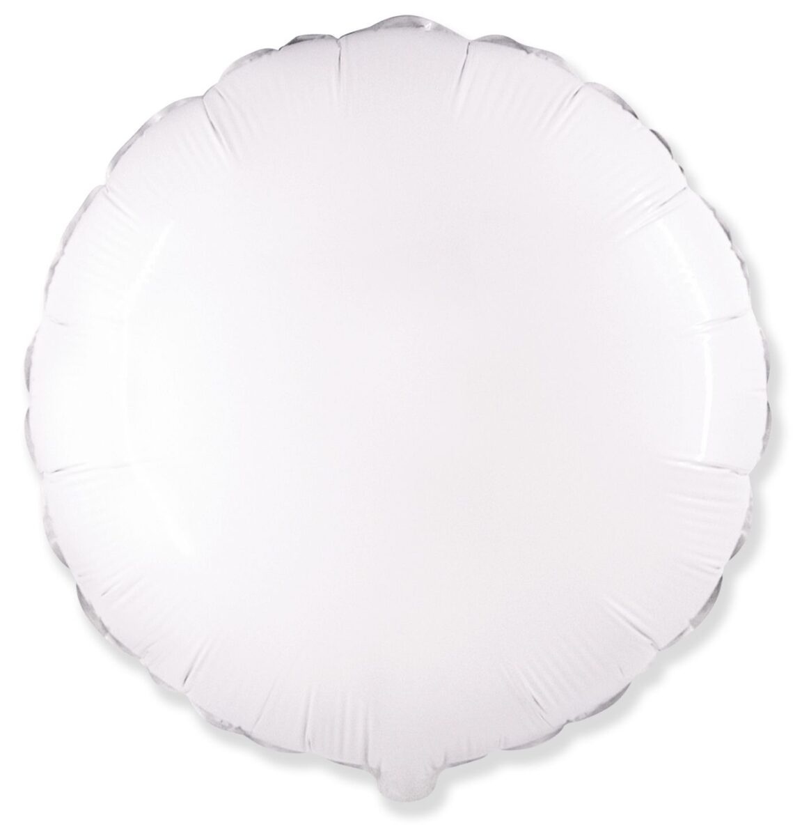 Μπαλόνι Φοιλ 18 Στρογγυλό - Λευκό / 46 εκ ασυσκεύαστο