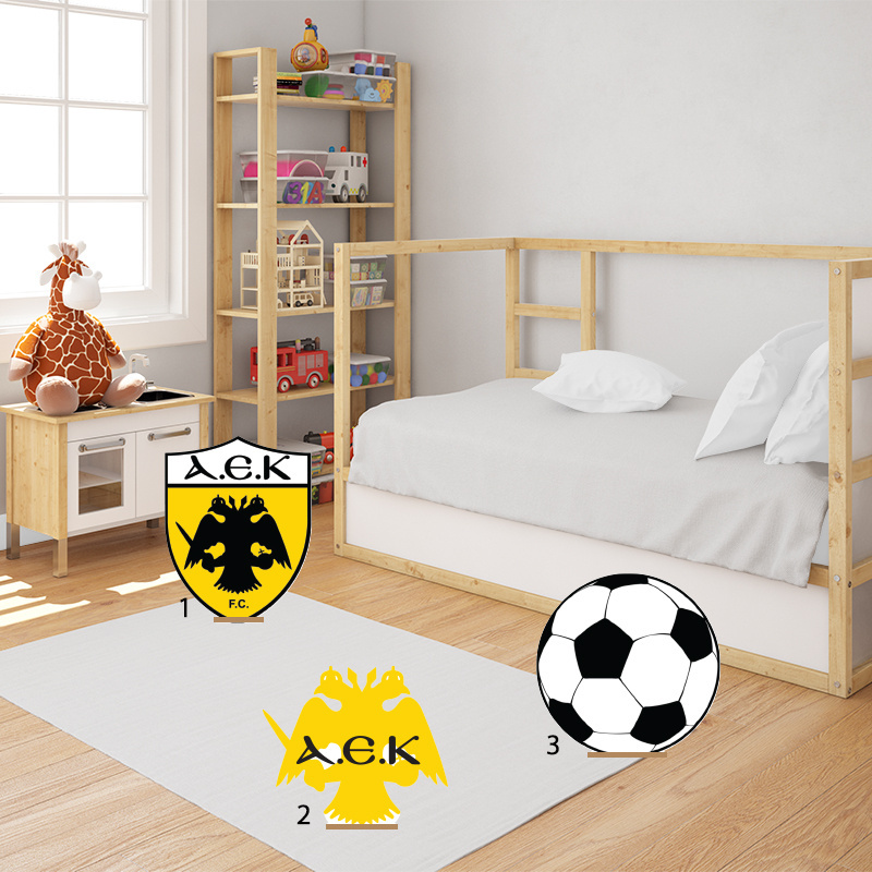 Διακοσμητική φιγούρα ΑΕΚ 50cm Ξύλινη με βάση/1 τμχ