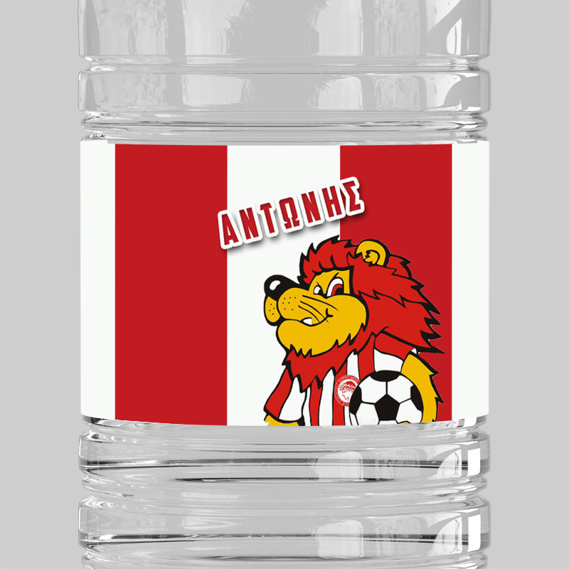 Ετικέτες νερού με όνομα Ολυμπιακός / 8 τμχ