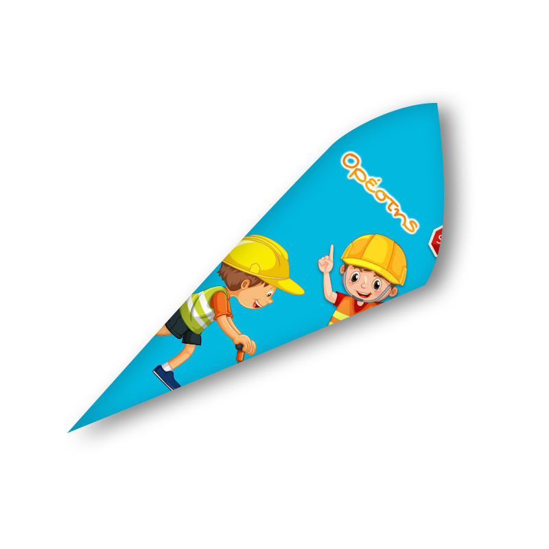 Χωνάκια για ζαχαρωτά με όνομα Εργοτάξιο