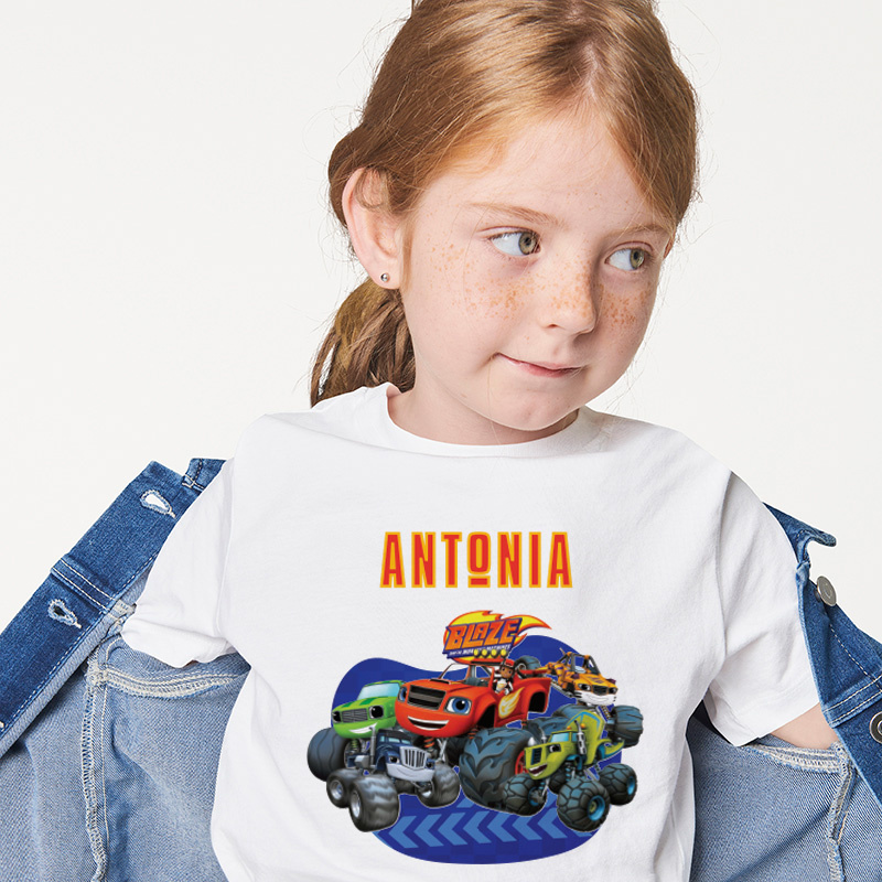 Παιδικό T-shirt Blaze για κορίτσι με όνομα