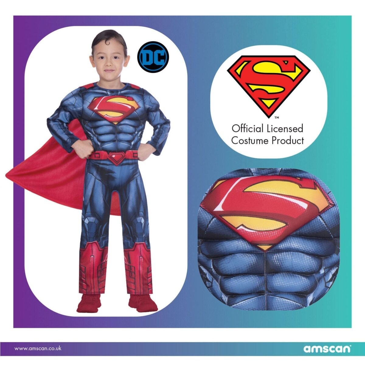 Στολή Superman Classic Costume 6-8 Ετών