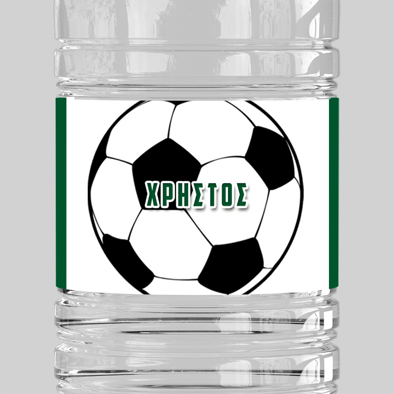 Ετικέτες νερού με όνομα Παναθηναϊκός / 8 τμχ