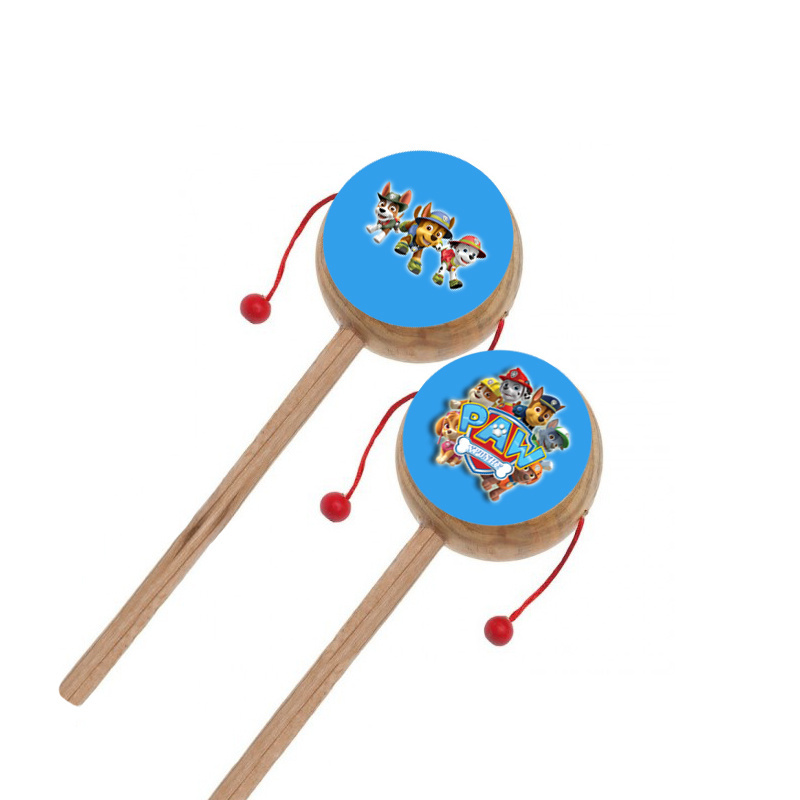 Ξύλινο Τυμπανάκι με όνομα Paw Patrol