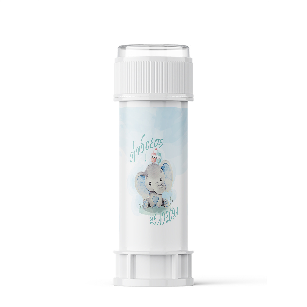 Σαπουνόφουσκες με όνομα Ελεφαντάκι