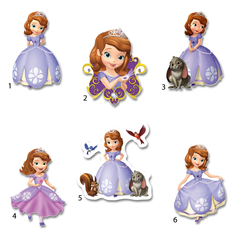 Διακοσμητική φιγούρα Πριγκίπισσα Σοφία 10cm Ξύλινη/1τμχ