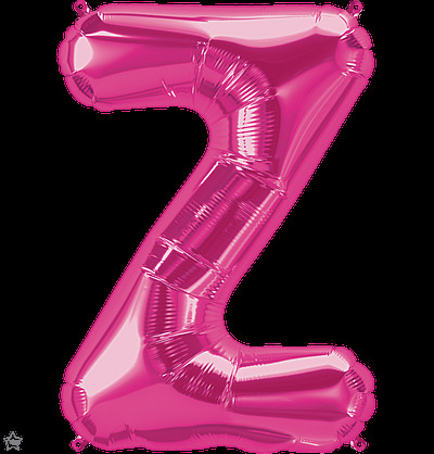 Μπαλόνι Φοιλ Μίνι Γράμμα Z Φούξια 41εκ