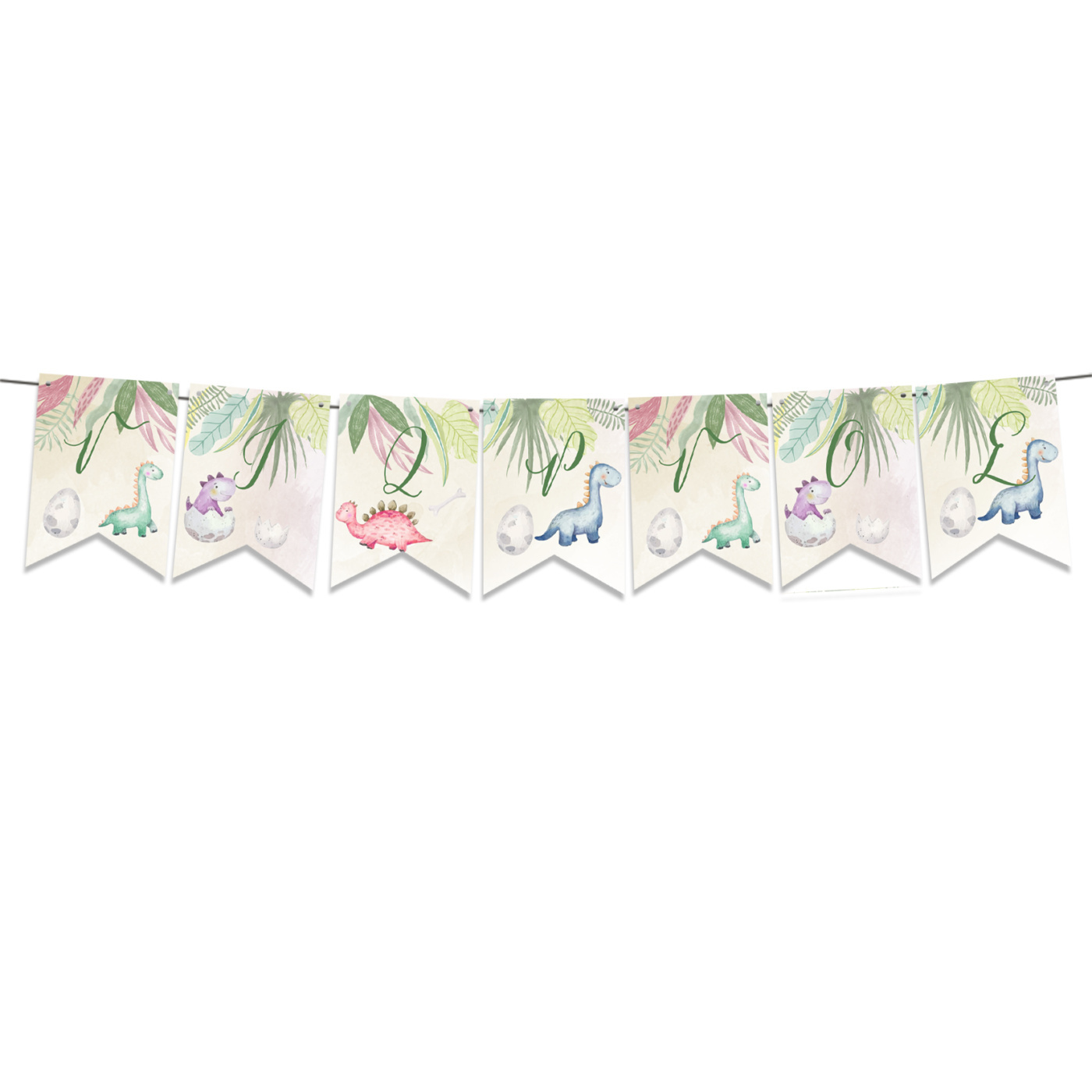 Σημαιάκια με όνομα Baby Dino