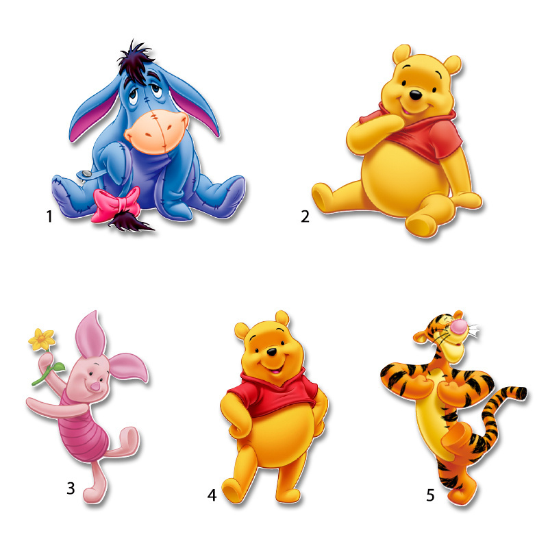 Διακοσμητική φιγούρα Winnie 10cm Ξύλινη/1τμχ