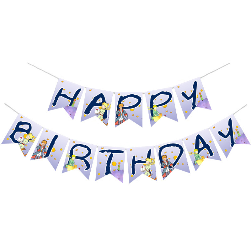 Γιρλάντα Γράμματα Μικρός Πρίγκιπας Happy Birthday