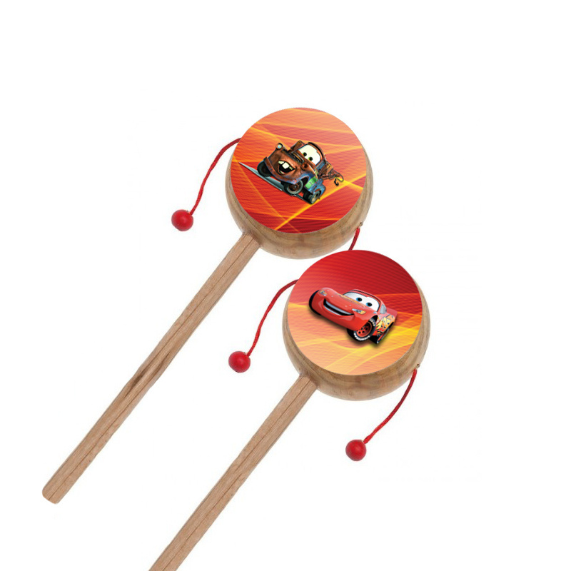 Ξύλινο Τυμπανάκι με όνομα McQueen