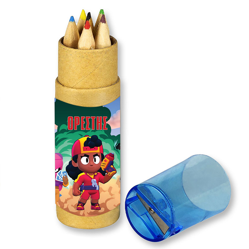 Brawl Stars Ξυλομπογιές με όνομα