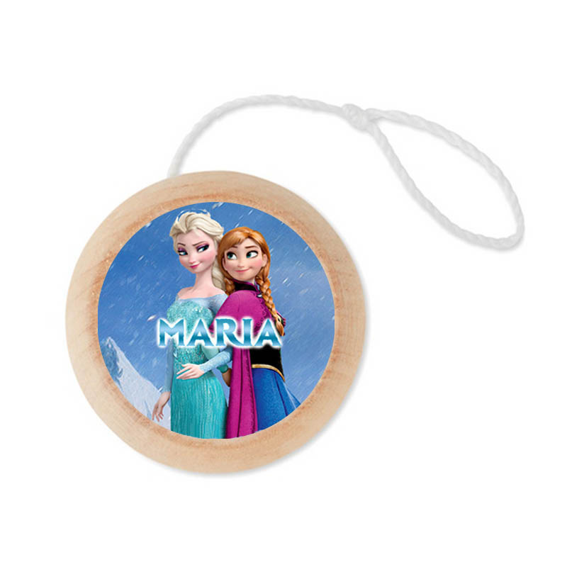 Ξύλινο Γιο – Γιο με όνομα Frozen