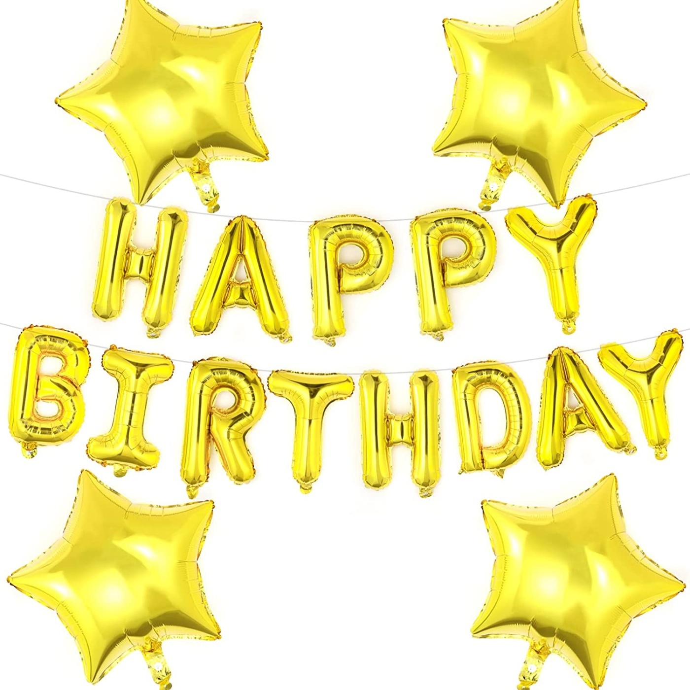 Happy Birthday Gold & Αστέρια