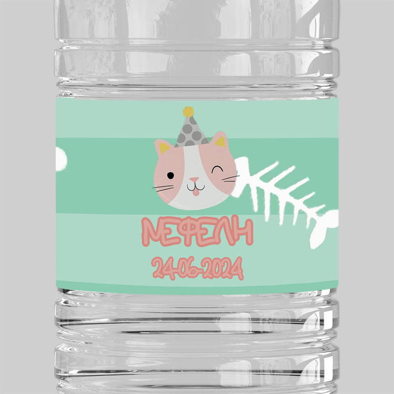 Ετικέτες νερού με όνομα Hello Pets / 8 τμχ