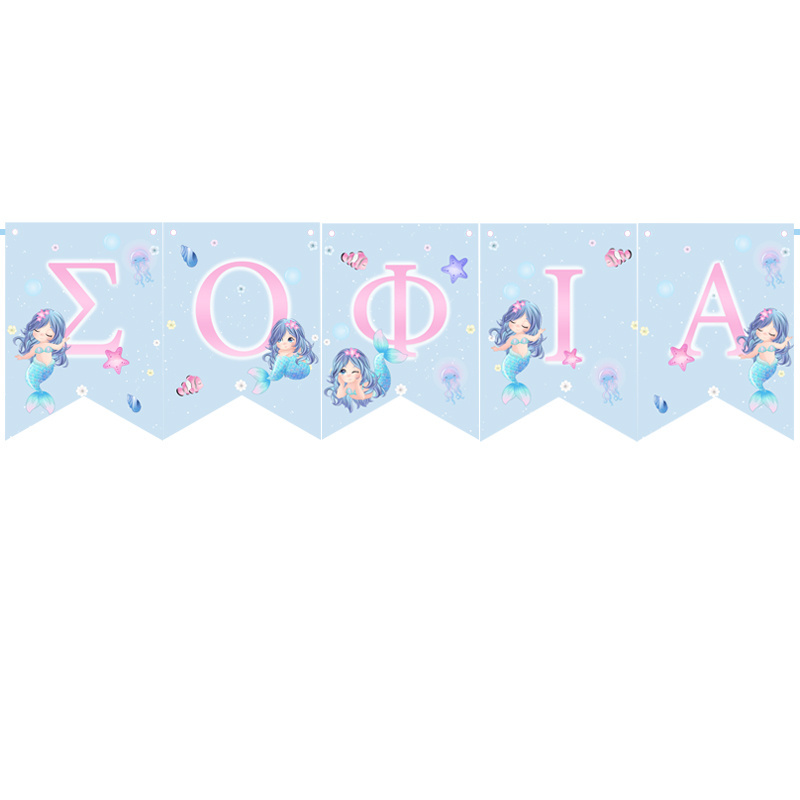 Σημαιάκια με όνομα Γοργόνα