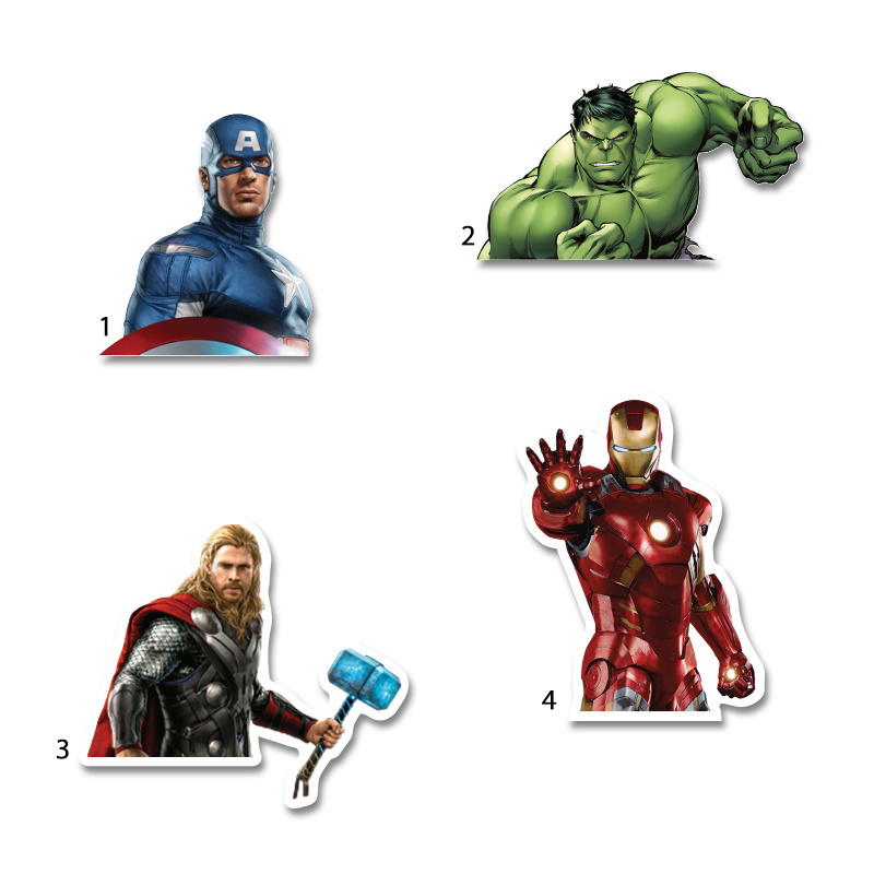 Διακοσμητική φιγούρα Avengers 10cm Ξύλινη/1τμχ