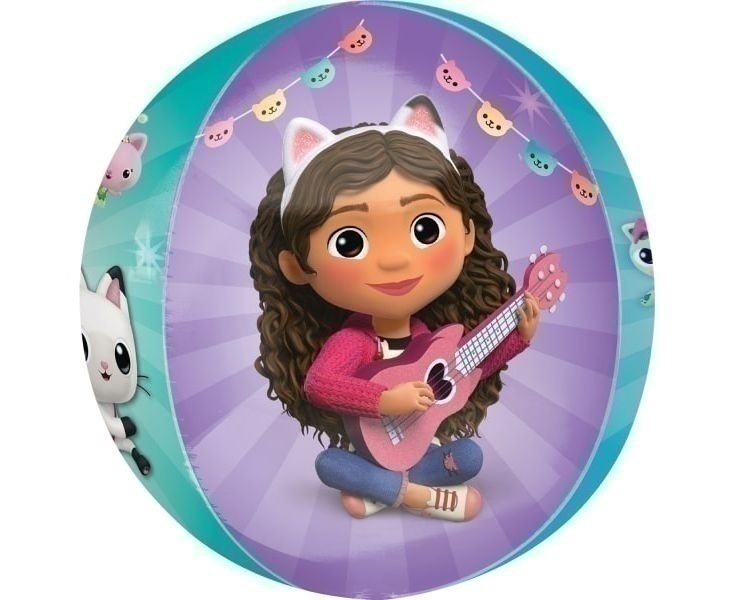 Μπαλόνι Φοιλ Orbz Gabby's Dollhouse / 43 x 45 εκ - Image 3