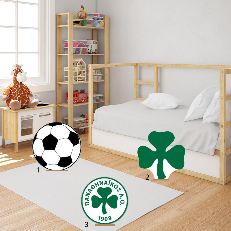 Διακοσμητική φιγούρα Παναθηναϊκός 50cm Ξύλινη με βάση/1 τμχ