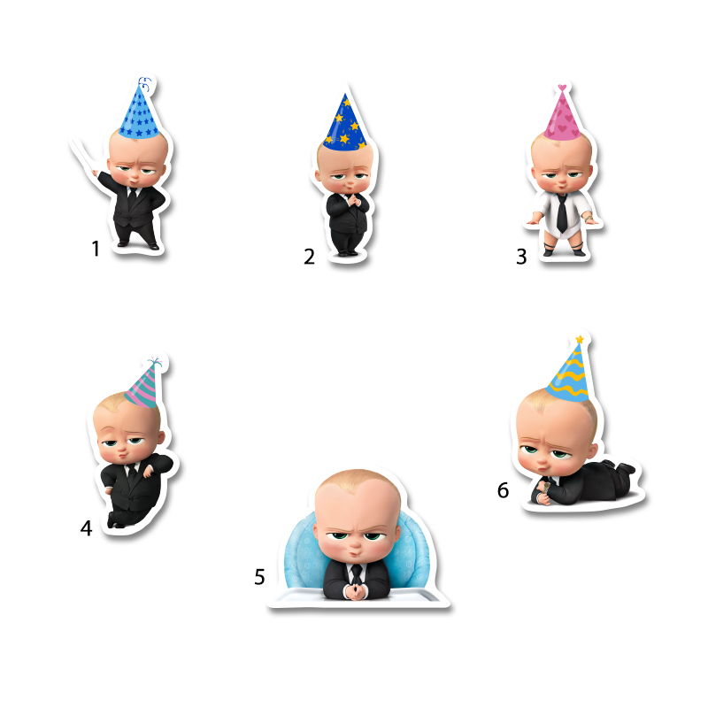 Διακοσμητική φιγούρα Baby Boss 5cm Ξύλινη/1τμχ