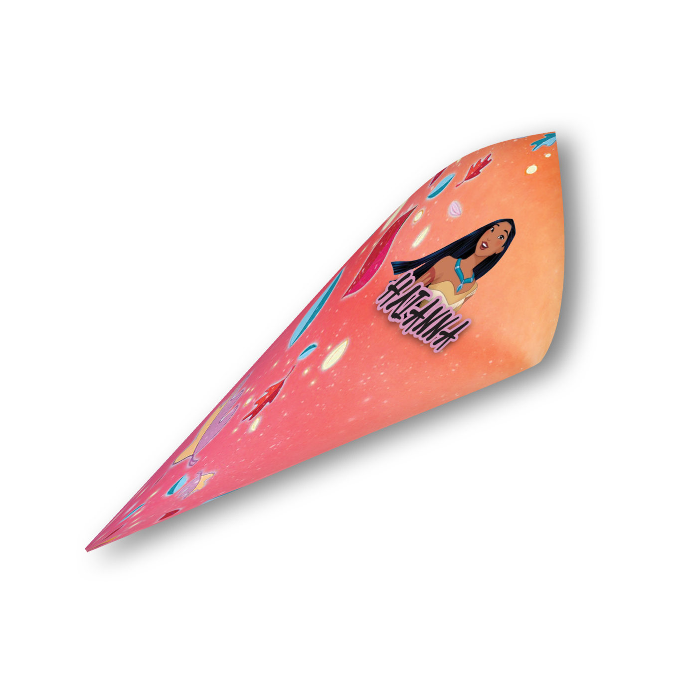 Χωνάκια για ζαχαρωτά με όνομα Pocahontas