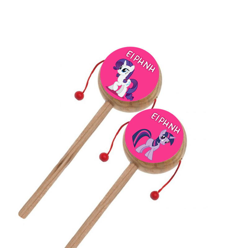 Ξύλινο Τυμπανάκι με όνομα My Little Pony